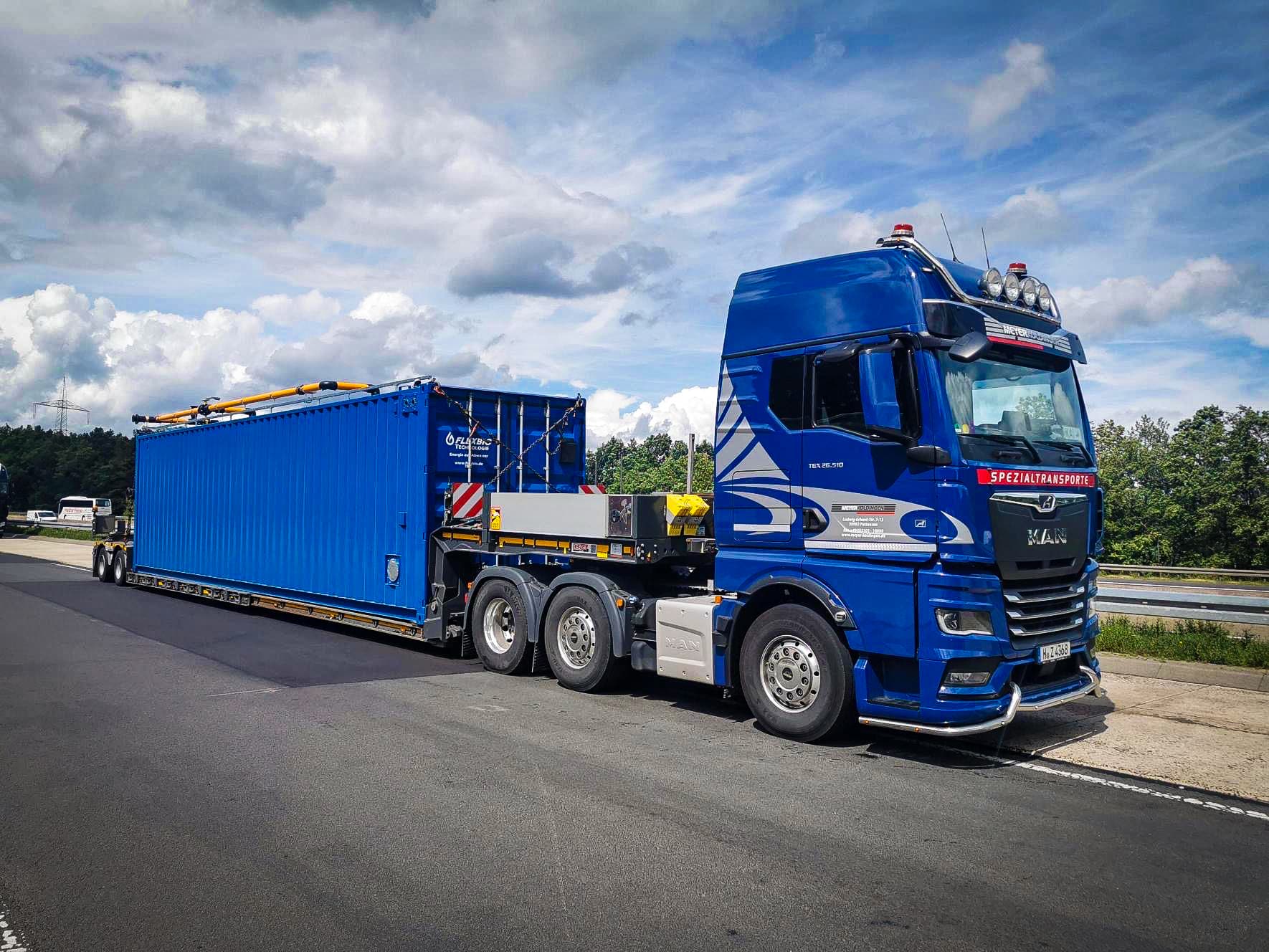Container-Transport Deutschland